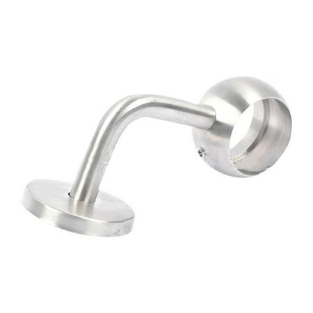 

90° Stainless Steel Closet Rods Round Tube Pipe Support Brackets