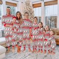 thumbnail image 1 of Family Matching Christmas Pajamas Two-piece Set Christmas Pyjamas Xmas Parent-child Pjs Set, 1 of 3