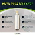 thumbnail image 5 of Leak Saver - Leak Shot Refrigerant Grade CO2 Refill Cartridges (8 Pack) - Refill for The Leak Shot HVAC Kit (Sold Separately) - for A/C & Refrigeration Systems Up to 5 Tons - USA Made, 5 of 6