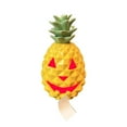 thumbnail image 2 of Halloween Pineapple Pumpkin Light Decoration, 2025 Halloween Pineapple Lantern, Yellow Resin Pineapple Jack O Lantern, Festive Outdoor Indoor Furniture Decoration (Red), 2 of 6