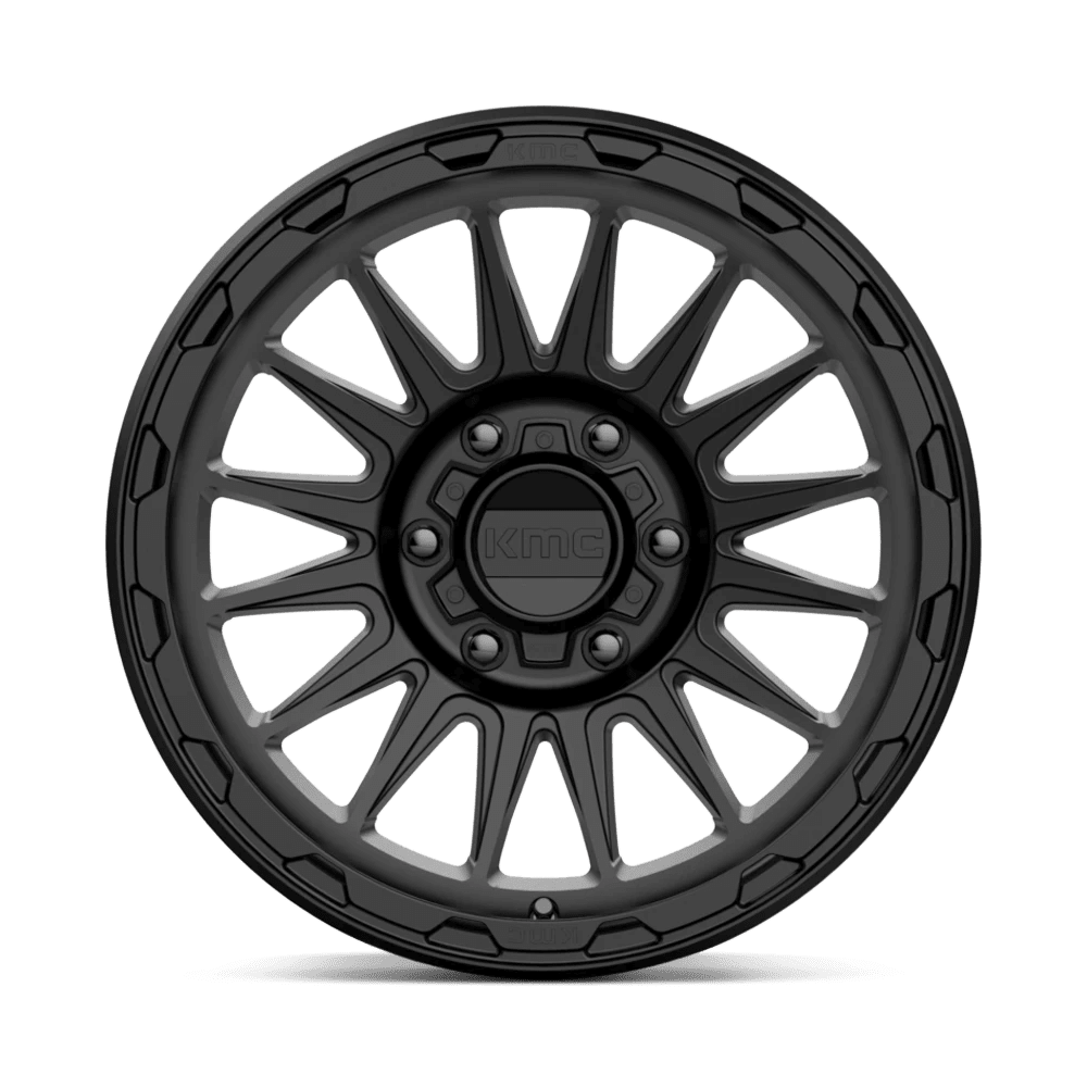 KMC Aluminum Rim KM542 IMPACT 18X9in Satin Black Finish, KM54289068718