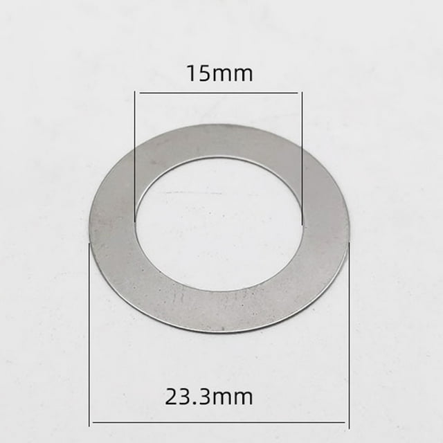 Bicycle Thru Axle Washer M12X3/7.5mm M15X0.2/5mm Hubs Axle Flat/Conical Washers