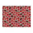 thumbnail image 4 of KLL Cute Tomato Print Fleece Throw Blanket, Horizontal Fleece Bedding Cute Soft Blankets Comfy Fleece Flannel Plush Home Decor for Couch & Bed -80"x60", 4 of 9