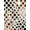 Brown, Pattern 2, variant on ODIKA 4' x 6' Machine Washable Non-Slip Area Rug, geometric dot High Traffic Rug, Brown, 1333362