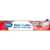 Great Value Slide Cutter Clear Premium Plastic Wrap, 300 sq ft