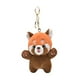 thumbnail image 2 of Llavero con dibujo animado de panda rojo, peluche suave, adorno para colgar, accesorio coleccionable con temática de zoológico, 2 of 8