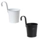 thumbnail image 1 of Nestingho 2Ud Maceteros Colgantes De Hierro Con Gancho Desmontable Para Interior Y Exterior, 1 of 8