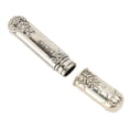 thumbnail image 5 of Estuche para agujas de coser Porta agujas de bordado de metal portátil vintage para agujas de coser a mano plateado, 5 of 5