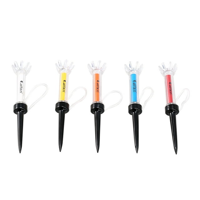 79mm/90mm 5Pcs Golf Training Ball Tee Magnetic Step Down Golf Ball Holder Tees Golf Accessories 90mm
