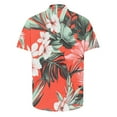 thumbnail image 4 of Srogem Hawaiian Shirt for Men Casual Short Sleeve Button Down Floral Tropical Summer Vacation Beach Printed Aloha Shirts, 4 of 5