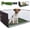 Black star, variant on Dog Grass Pad with Tray,Foldable Dog Litter Box with High Walls,Odor Free Artificial Grass Pad for Dog Potty,No Assembly,No Spill, Waterproof, Easy to Clean (Black star, S-23.6''Lx23.6''Wx12''H)