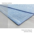 thumbnail image 3 of 4 Pcs Napperons en Lin à Double Couche Couleur Unie Réutilisables Napperons de Table de Salle à Manger Lavables Vaisselle Couverts Coussinet Résistant aux Taches Maison Rouge Vin, 3 of 8