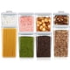 thumbnail image 1 of Set de recipientes herméticos Melovom para almacenar alimentos, 8 unidades, 1 of 8