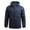 Dark Blue, variant on ZQUUVOU Mens Fall Hooded Waterproof Jacket Gentleman Thin Casual Lightweight Rain Jacket Windproof Hiking Jacket Lightweight Outdoor Jacket Coat Clothes Black