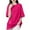Hot Pink1, variant on yillto Womens Oversized Shirts Short Sleeve Baggy Summer Casual Tees Basic Crew Neck T Shirts Tops
