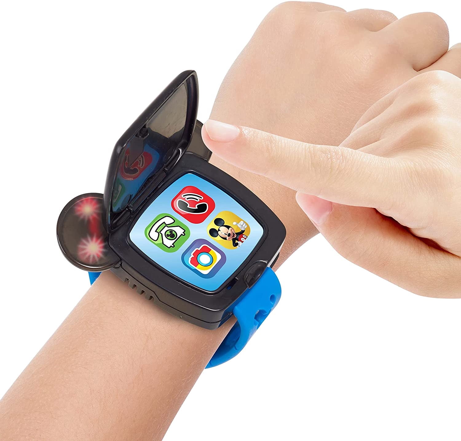 Just Play Disney Junior Mickey Mouse Funhouse Smart Watch for Kids, Toddler Watch, Toy with Lights and Sounds