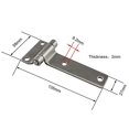 thumbnail image 2 of 304 Less Steel 135mm Duty E Boat Yachts Ware Less Steel Door For Container, 2 of 4