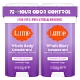 thumbnail image 1 of Crema desodorante en barra Lume Underarms Private Parts 62 ml x2, 1 of 9