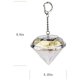 thumbnail image 5 of Lámpara colgante con energía solar con lámpara de diamante danzante, resistente al agua, para jardín, patio, terraza, árbol, fiesta, boda, Navidad WD.WDQZL Hogar, 5 of 6