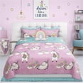 thumbnail image 2 of Safdie & Co. Quilt 2PC Set T Unicorn, 2 of 3