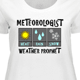 thumbnail image 4 of Inktastic Meteorologist Weather Prophet Women's Plus Size T-Shirt, 4 of 5