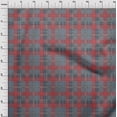thumbnail image 3 of oneOone Silk Tabby Fabric Tartan Check Print Fabric By The Yard 42 Inch Wide, 3 of 4