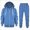 T374-Blue, variant on Children 2 Piece Zip Up Sweatsuits Long Sleeve Hoodies Casual Drawstring Sweatshirt With Sweatpants For Girls Boys Tracksuit Sweatsuits Set Back-To-School Outfit Set 3-4 Years