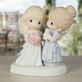 thumbnail image 5 of Precious Moments My Daughter, My Pride, A Beautiful Bride, Bisque Porcelain Figurine, Mother and Daughter, 1 Each, 5 of 5