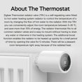 thumbnail image 2 of Thermostatic Radiator Valve Smart Radiator Valve Intelligent Thermostat Valve Supporting Mobile App Control Radiator Controller for Zigbee, 2 of 5