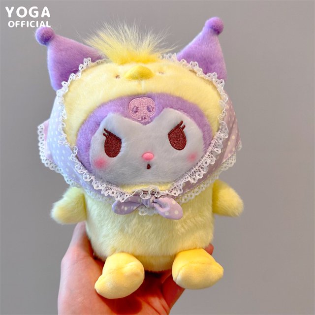 Juguetes De Peluche Kawaii Cinnamoroll Mymelody Kuromi De Pascua Muñecos Para Niños Regalo Pochacco Llavero