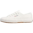 thumbnail image 5 of Superga 2750 EFGLU Men's Lace Up Leather Sneakers In White Size 8, 5 of 9