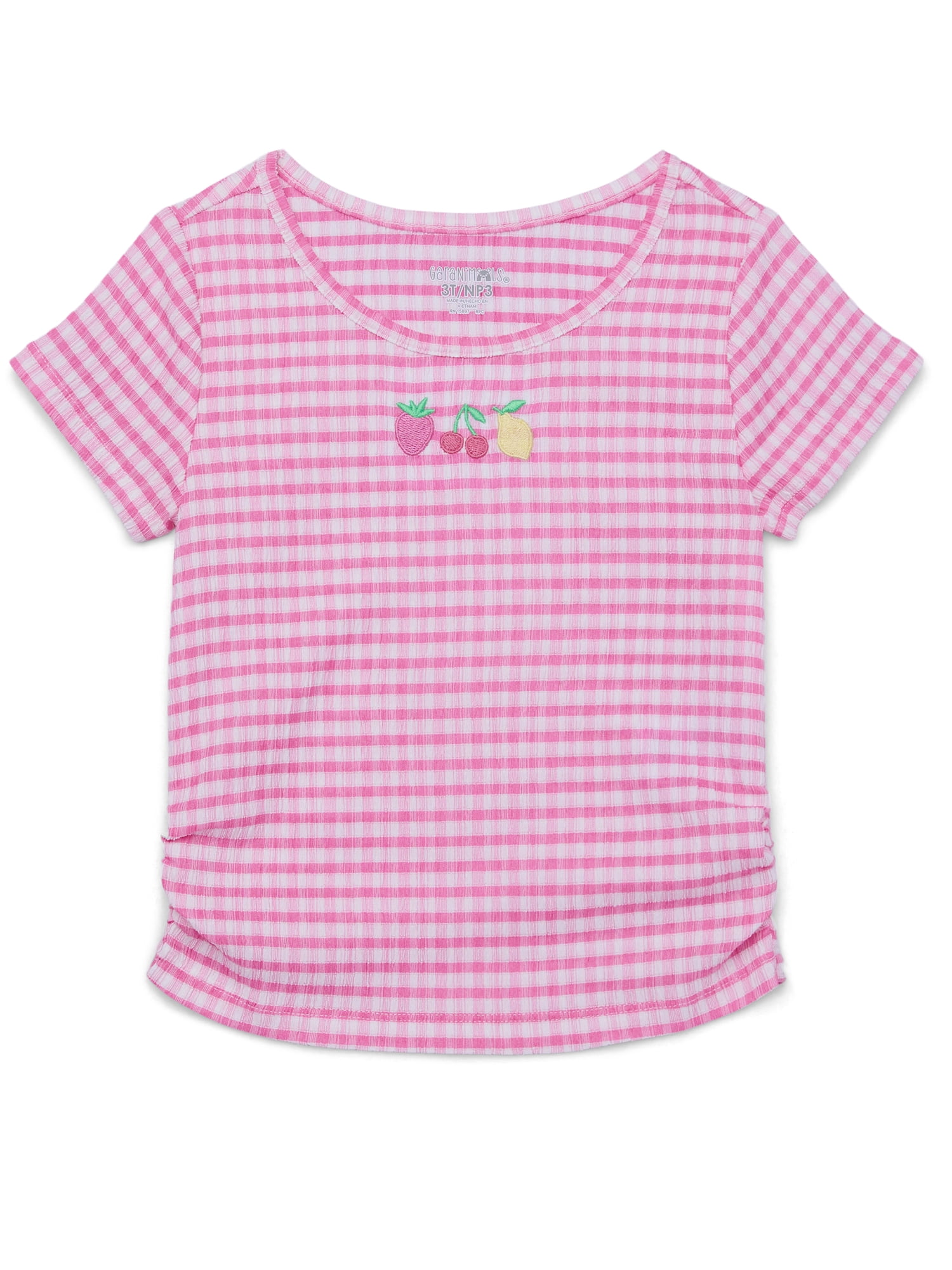 Garanimals Toddler Girl Fashion Tops Multipack, 4-Pack, Sizes 18M-5T