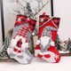 thumbnail image 5 of Medias de Gnomo de Navidad, 2 unidades/juego, decoración de árbol de Navidad a cuadros, envoltura de regalo rellena, 5 of 5