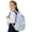 Blue, variant on Weebloom Large School Backpack For Kids Girls Cute Heart Print Daily Large Capacity Backpack Bookbag Middle High School College Pink