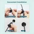 thumbnail image 3 of Paquete de 6 pasacables de pared de 3/4", pasacables Ethernet, kit perforador de 19 mm, 3 of 4