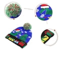 thumbnail image 3 of Gorro navideño iluminado, gorro navideño con luces Led para adultos, suministros para fiestas de Año Nuevo y Navidad, 3 of 5