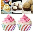 thumbnail image 2 of GUOOL 1000 Pcs Moules à Muffins en Papier Colorés Ronds 7cm Moule à Gâteau Petit Moule à Pâtisserie, 2 of 9