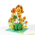 thumbnail image 1 of Tarjeta de felicitación emergente 3D XCF con girasoles, 1 of 4