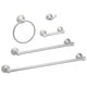 thumbnail image 1 of Juego de accesorios de baño, 5 piezas, níquel satinado, 1 of 8