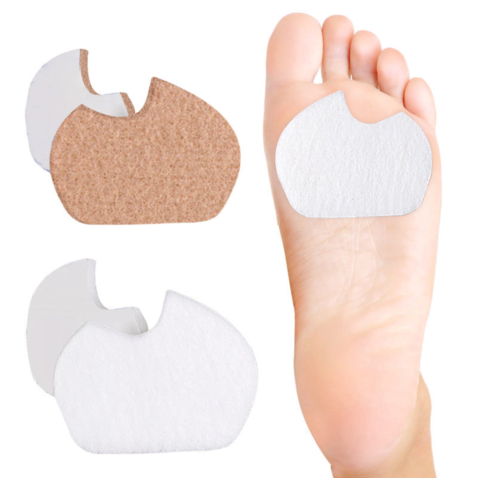 4 Pairs 2x Skyfoot's Metatarsal Pads and Ball of Foot Cushions for Pain Relief 