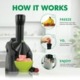 thumbnail image 7 of Yonanas Classic Frozen Dessert Maker, 3.22 lb., Black, 7 of 7