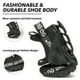 thumbnail image 6 of Mishansha Unisex Athletic Sneakers for Women Gym Running Shoes for Men Tennis Shoe Walking Training Sport Black 14 women/12 men, 6 of 10