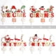 thumbnail image 2 of Adornos colgantes de madera de Papá Noel con forma de gnomo 2024, adornos navideños para el hogar, colgantes para el árbol de Navidad, Navidad, Año Nuevo 2025, 2 of 5