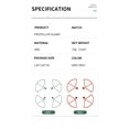 thumbnail image 6 of Propeller Guard Compatible for DJI Mini 3 Pro, Drone Propellers Ring Protector for Drones Blades Flight Safety Propeller Paddle Protection Anti-Collision Wing Fan Protector, 6 of 9