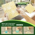 thumbnail image 5 of 6 Pack Swedish Dishcloth Mixed Color Reusable Cleaning Cloth Assortment Kitchen Cloth Washable Absorbent Sponge Alternative for Dish (Flower Theme), 5 of 8