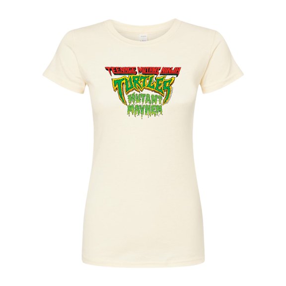 Teenage Mutant Ninja Turtles: Mutant Mayhem - Movie Logo - Juniors Fitted Graphic T-Shirt