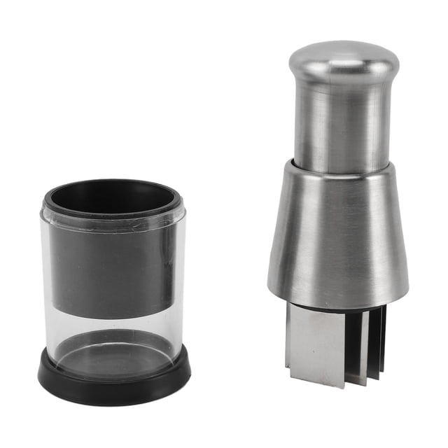 Manual Hand Chopper, Efficient Incisive Slap Chopper Stainless Steel Plastic for Kitchen