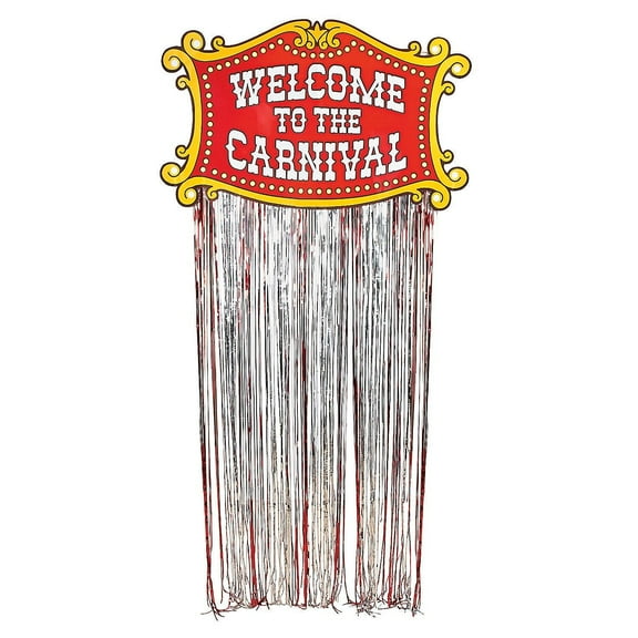 Carnival Door Curtain - Party Decor - 1 Piece