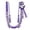 Purple & White, variant on Class of 2026 Graduation Leis, Handmade Double Braided Ribbon Money Leis Graduation Necklaces Sashes,Durable Keepsake Leis for High School College Graduation Ceremony Party Gifts,pink and white