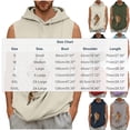 thumbnail image 4 of Xcmzpl Men's Carrier Hoodie Sleeveless Big Pet Pouch Sweatshirt Puppy Kitten Holder Carrier Pullover Top Kangaroo Pocket Sweat Shirts for Men, 4 of 6